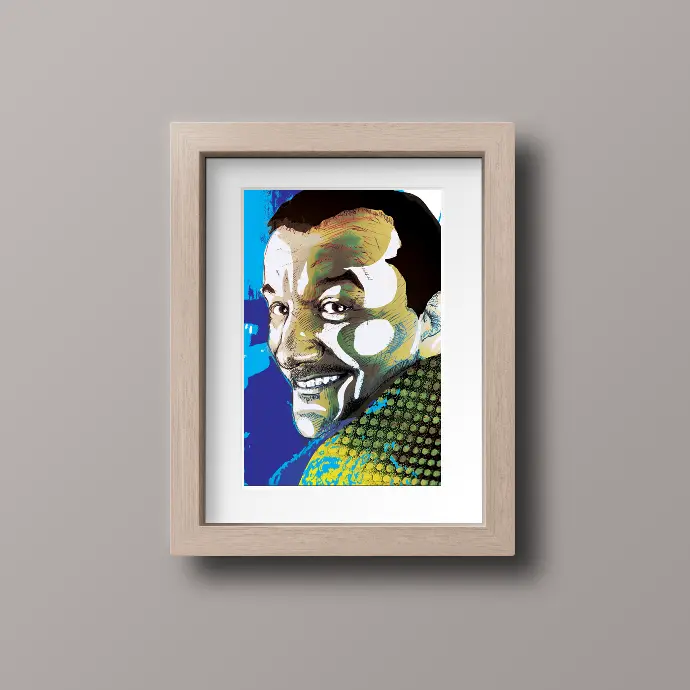 portrait d'homme graphique : techniques mixtes (commande particulier) portrait numérique graphique photomontage photo illustration croquis mixte